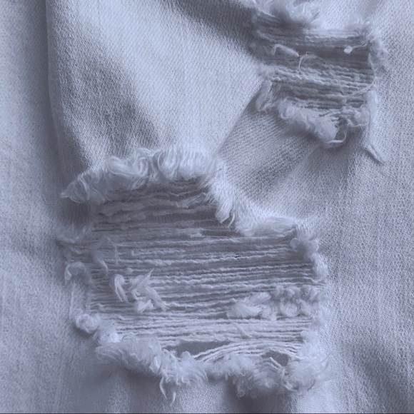 FRAME Denim Le High Skinny Crop Distressed Jeans - Picture 5 of 8